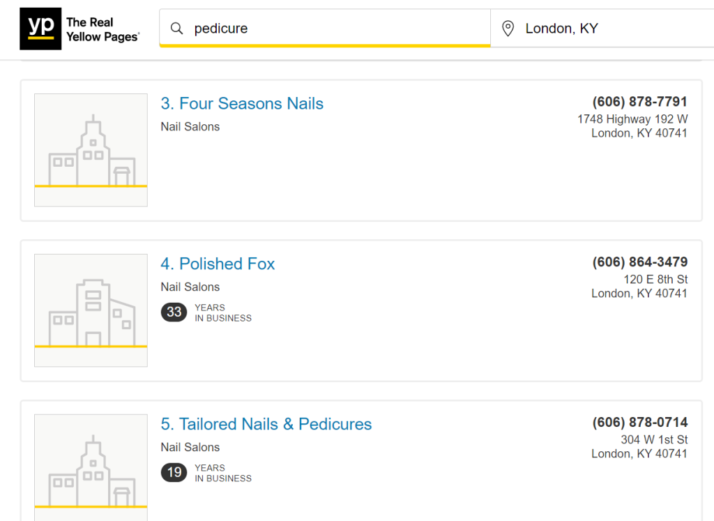 Citations in Local Directories Citations in Local Directories