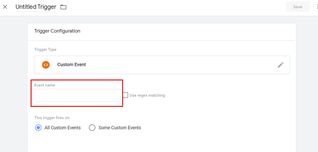 Create Event Name Create Event Name